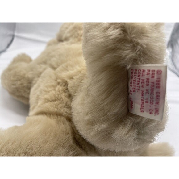 Vintage Dankin Golden Retriever Be Mine Dog Plush BOGIE Puppy Stuffed Animal - Picture 14 of 16